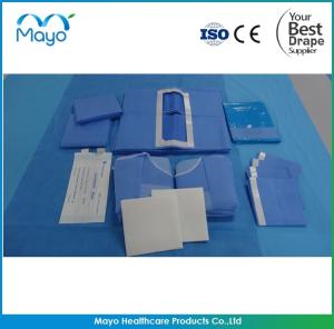 China Best Price Surgical Disposable Sterile Laparotomy Drape Pack with CE ISO FDA factory