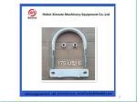 DN150 Concrete Pump Accessories U Type Bolt DN125
