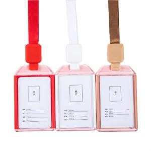 China Deyi Assorted Color Print ID Card Holder factory