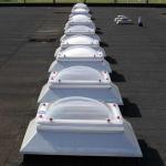 Customized Transparent Plastic Bubble Skylights Fire Retardant Outdoor / Indoor