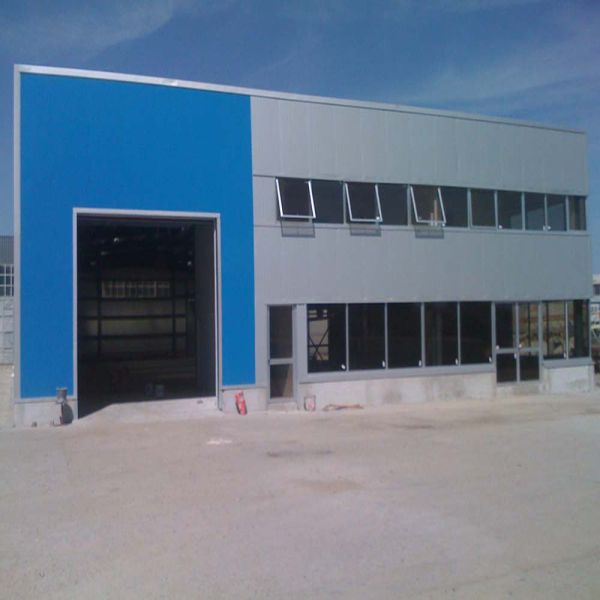 China Pre Engineered Steel Structure Warehouse with Q355/Q235B Frame factory
