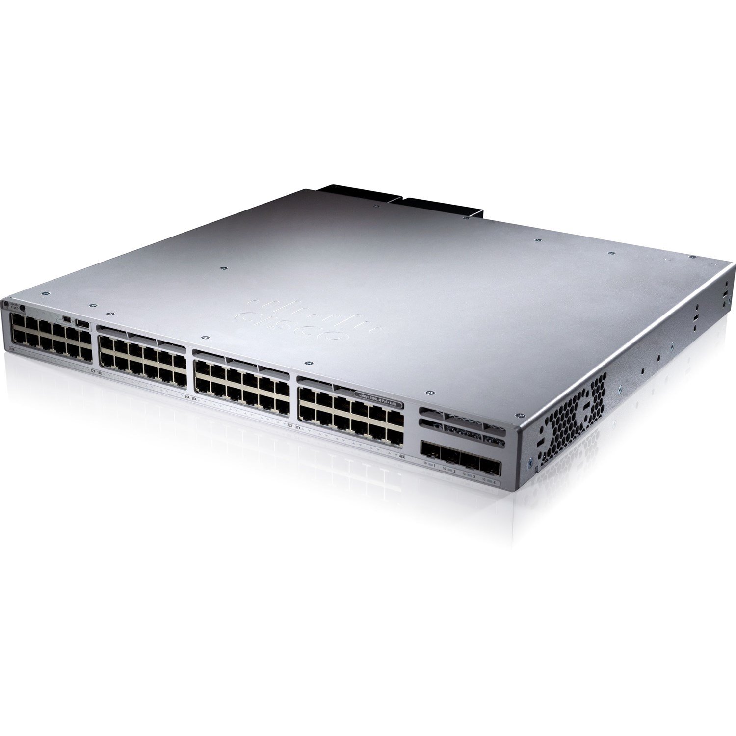 Efficiently Scalable C9300L-48P-4X-A 9300 48 Port 4X10G Uplinks PoE Network Switches