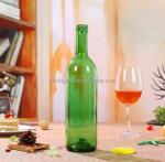 375ml 750ml 1500ml Green Brown Clear Frosted Custom Empty Burgundy Glass Wine