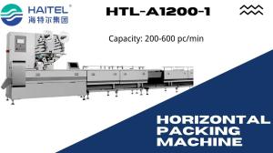 China Full Automatic Chocolate Horizontal Flow Pack Wrapping Machine For Factory factory