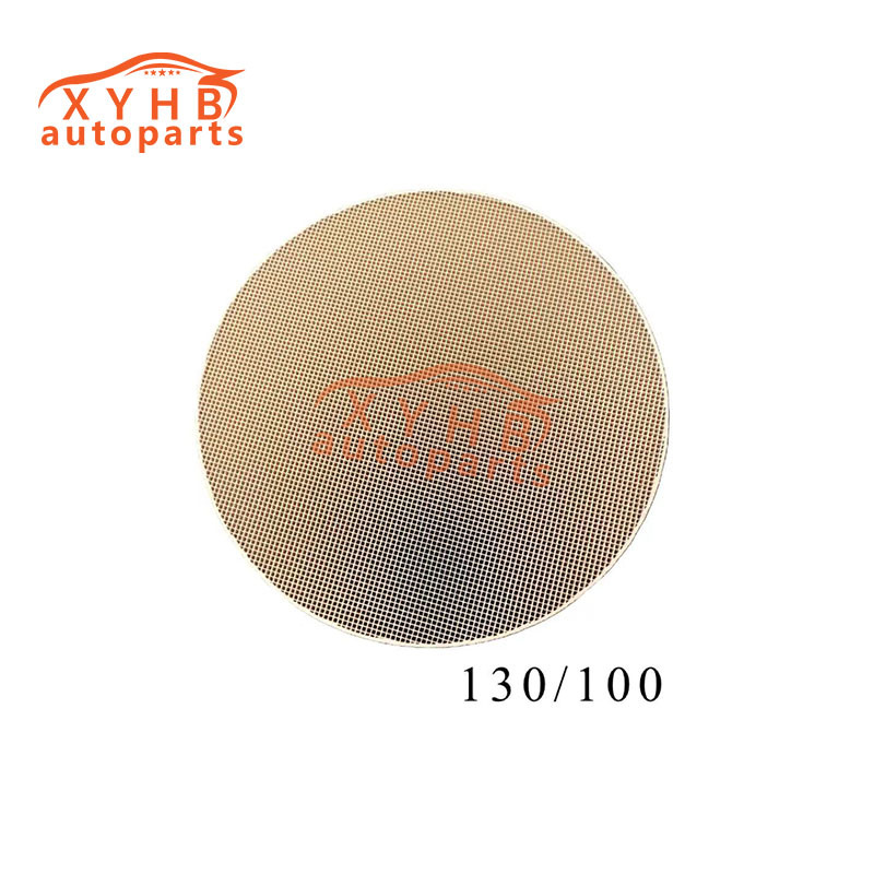 Ceramic Carrier High-Quality Round Three-Way Catalytic Filter Element Euro 1-5 Model: 130*100