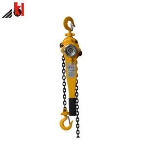 China Hand Operated Hoist Equipment 1.5 Ton 1.5 M Lever Chain Block factory