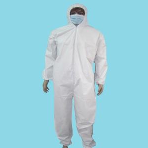 China M L XL XXL Strong Security Chemical Resistant Coveralls factory