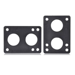 China 6mm 6 Holes Hard Riser Pads Skateboard Components Shock Absorption Accessories factory