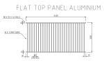Customized Black Zinc Steel Metal Garrison Fence Panels Maintenance Free