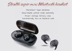 ABS True Wireless Bluetooth Sports Earphones / IPX7 Waterproof Bluetooth Stereo