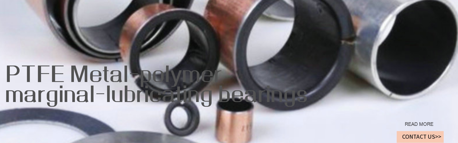 Metal-polymer marginal-lubricating bearings