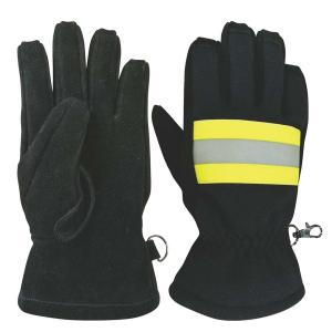 China Unified Model GA7-2004 Firefighter Gloves / XS-XXL Flame Resistant Gloves factory