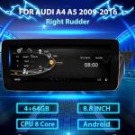 Android 9.0 IPS Screen Audi A4 Radio GPS Navigation Auto Stereo