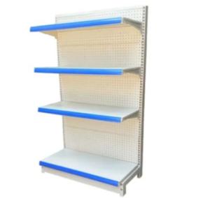 China Gondola metallic supermarket shelves retail store shelving factory