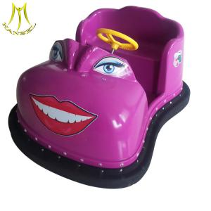 China Hansel high quality amusement park ride battery operated kids plastic bumper car for children factory