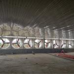 54in Fiberglass Cone Ventilation Exhaust Fan 3 Phases 220v-380v