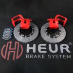 Heur Long Fiber Carbon Ceramic Disc For Honda CR-V Upgrade 370*30mm Front Set
