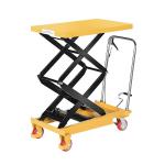 0.5 - 2 Ton Scissor Manual Trolley Hydraulic Lift Table For Industries