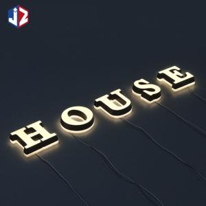 China Illuminated 3D LED Acrylic Signage Super High Brightness Anti Rust factory