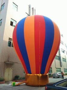 China Promotion custom logo printed advertising PVC inflatable ground balloons factory