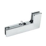 Glass Patch Fitting A-040, Material aluminium, steel, stainless steel, finishing