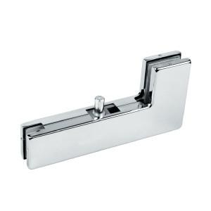 Glass Patch Fitting A-040, Material aluminium, steel, stainless steel, finishing