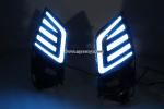 Nissan Patrol 2020 Car DRL LED Daytime driving turn signal Fog Lights
