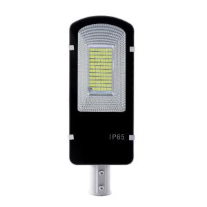China Gray IP65 Street Outdoor Flat Solar Lights 100W Iron Spray Paint factory