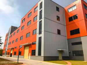 China Antirust Premade Office Buildings Dormitory Pre Built Metal Buildings factory