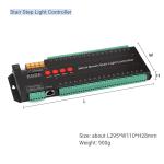 36 Channel Intelligent Pixel LED Stair Controller For LED Light