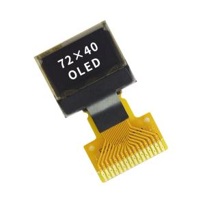 China Pmoled Screen 0.42 Inch, 72X40 Resolution, 16 Pin IIC/SPI Interface, SSD1315 Driving factory
