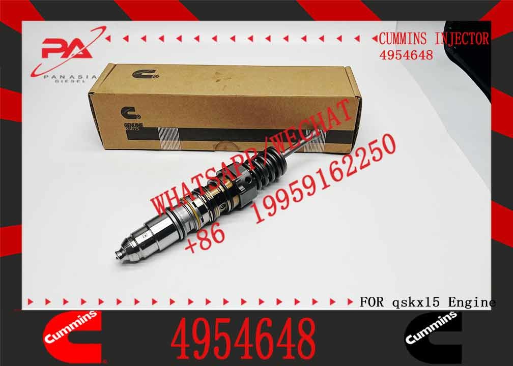Construction Machinery PartsFuel Injector For QSKX15 Diesel 4954648 570016 1499714 1521977For CUMMINS Diesel Engine