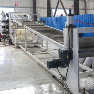 China PP PE Sheet and Board Production Line with Single Screw Extruder for Plastic Board Machine on sale