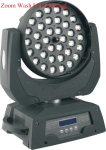 China 400W Rated Power LED Zoom Moving Head Light RGBWY 5 In 1 LED 36×10W Lamp factory