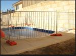 Galvanized Steel Metal Temporary Mesh Fence UV Protected Fashion Design