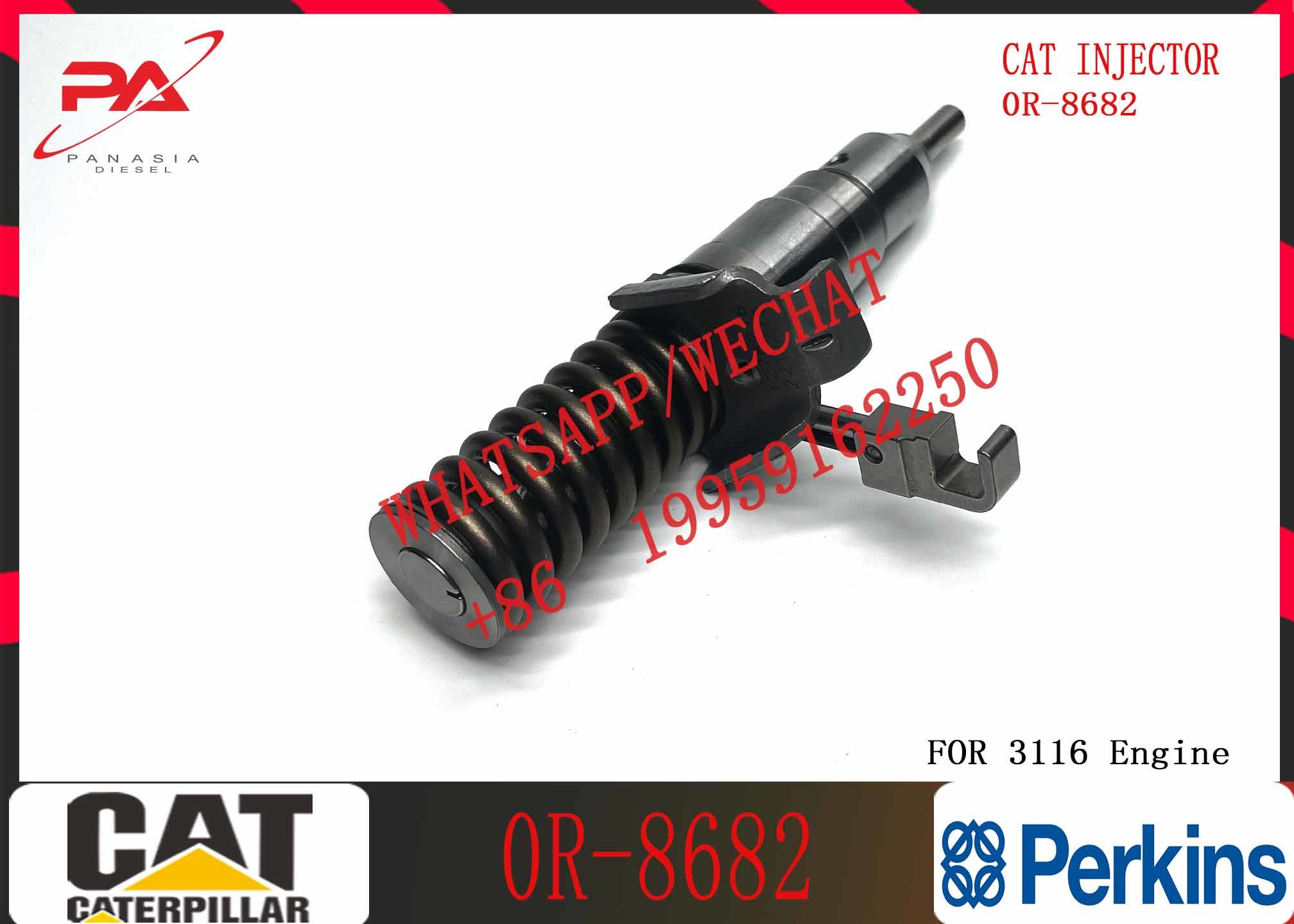 Fuel Injector Assembly 127-8216 0R-8682 7E-8727 7E-8729 7E-8952 7E-9585 127-8209 127-8211 For CAT Engine 3116 Series