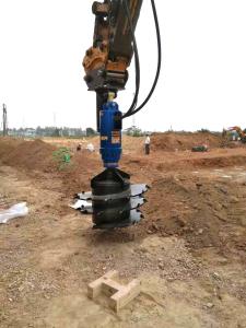China High Torque Hydraulic Earth Digging Tool With Speed Range 44-98 Rpm &amp; 511-1 N.M factory