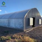 Mushroom Polythene Film 30m Automated Blackout Greenhouse