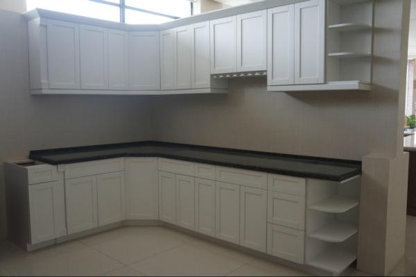Shaker solid wood kitchen cabinet，North american style kitchen cabinet,Project