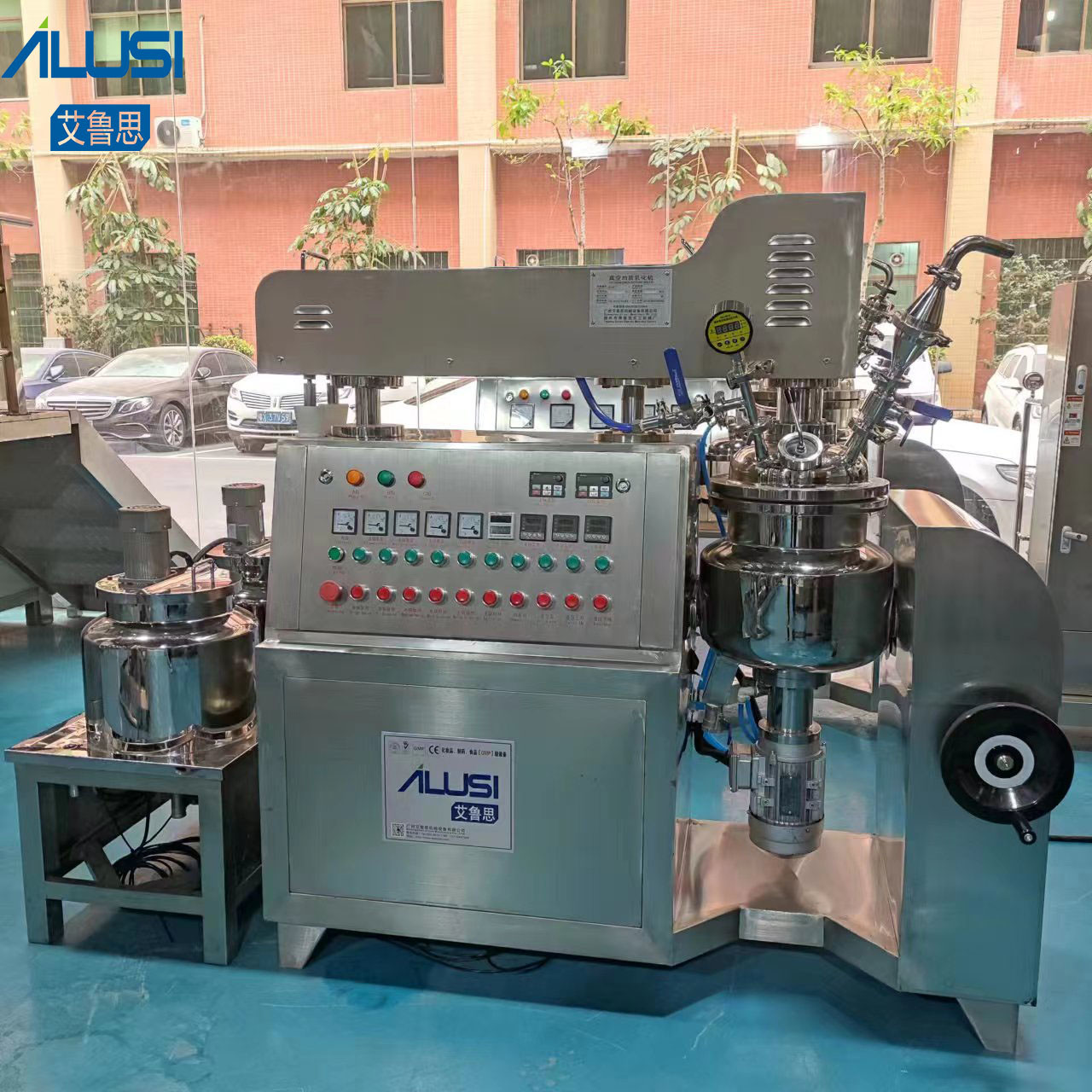 China 20L Electric Heating Lab Immersion High Shear Emulsifier Homogenizer factory