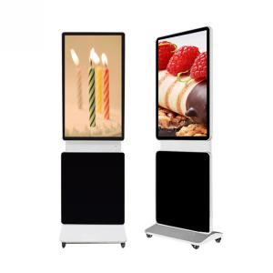 China Indoor Digital LCD Advertising Kiosk Display Rotating 65 Inch factory