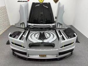 China M Style Dry Forged Carbon Fibre Front Bumper Rear Bumper Hood Fender Rear Spoiler Bodykits For Rolls Royce Cullinan factory
