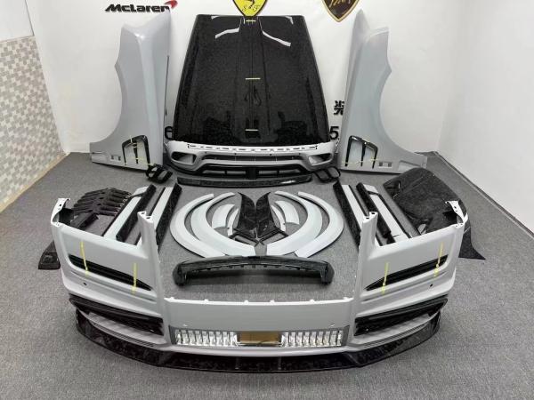 M Style Dry Forged Carbon Fibre Front Bumper Rear Bumper Hood Fender Rear