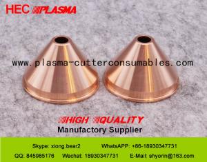 China Esab Plasma Consumables Shield Cap 0558006141 For Esab Plasma Cutter factory