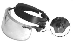 China Ballistic visor (IIIA);bullet proof face shield factory