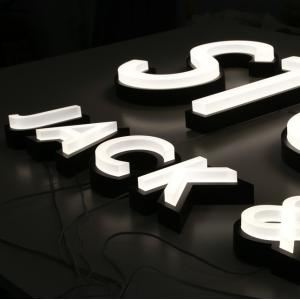 China SMD5050 LED Acrylic Glow Sign Board Front Lit Channel Letters factory
