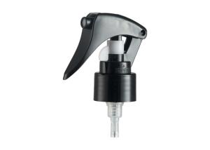 China 24 410 Plastic Black Hand Trigger Sprayer For Cosmetic Packaging factory