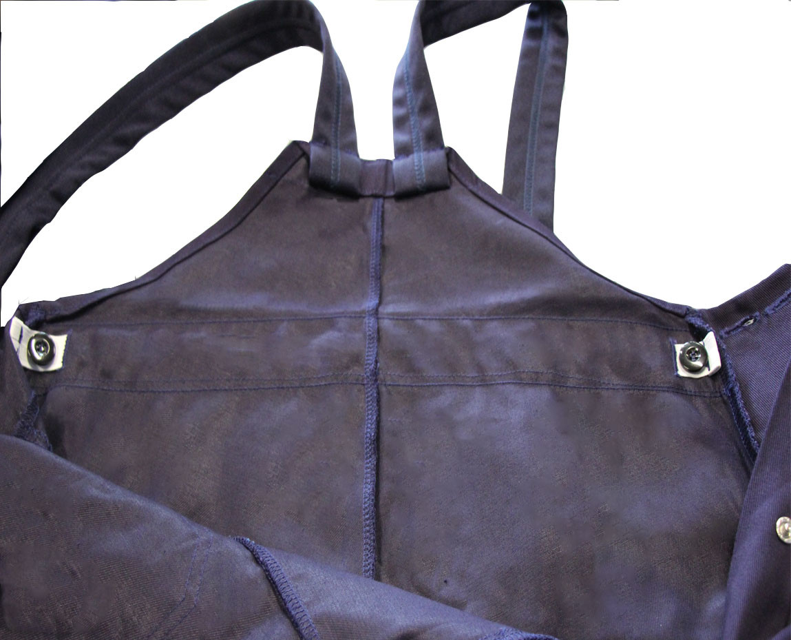 330GSM 100%Cotton Welding Protective Anti-static Flame Retardant Work Bib Overalls