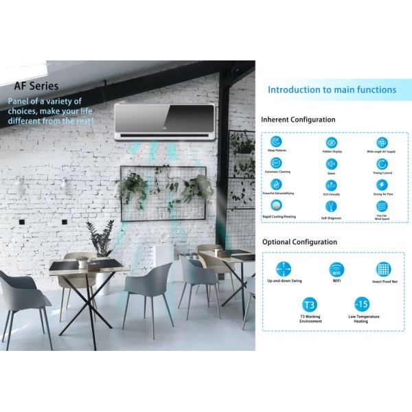 Golden Fins Window Wall Hanging Air Conditioner 12000 Home Split Type