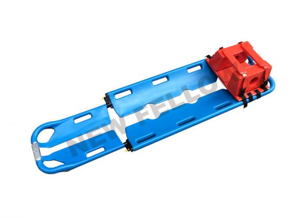 China Foldaway Adjustable Plastic Scoop Stretcher Emergency Evacuation Stretcher factory